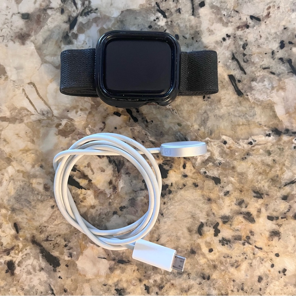 Apple Watch Series 7 LTE 45mm w/ Charger + OtterBox – Great Condition